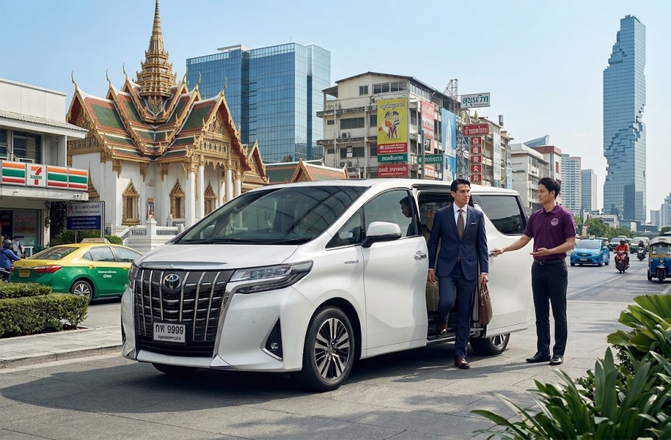 toyota-commuter-vip-van บริการรถเช่าสำหรับองค์กร